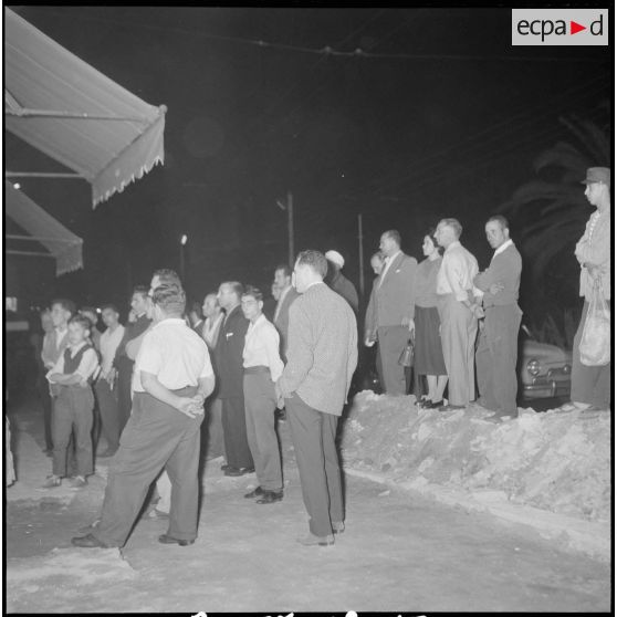 Exposition "Combattant 43" dans le hall du journal Le Bled à Alger. [Description en cours]