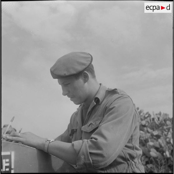 Le bataillon de Joinville en Algérie. [Description en cours]