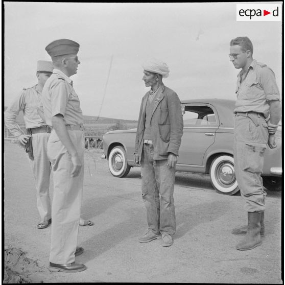 Le 9e GESA à Blandan. [Description en cours]