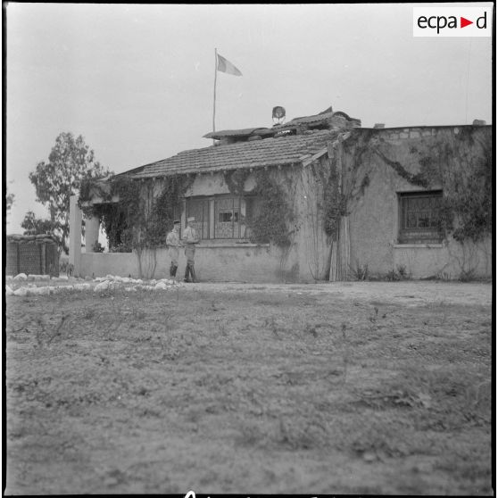 Le 9e GESA à Blandan. [Description en cours]