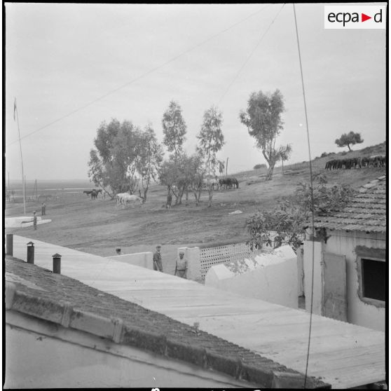 Le 9e GESA à Blandan. [Description en cours]