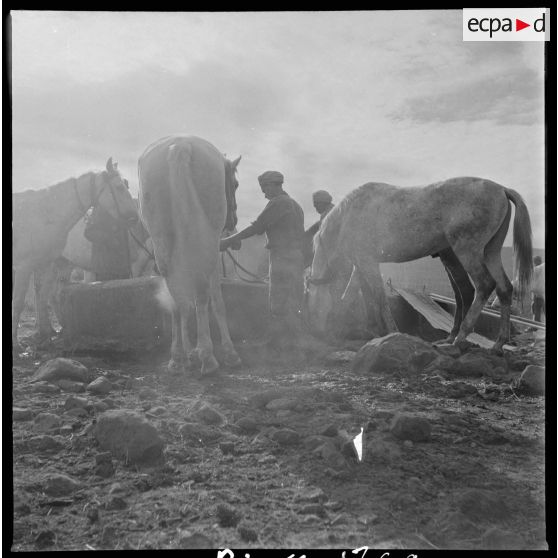 Le 9e GESA à Blandan. [Description en cours]