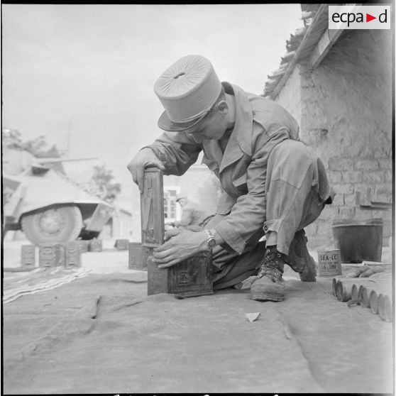 Opération dans le désert. [Description en cours]