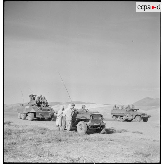 Le 5e RCA à Bourbaki. [Description en cours]