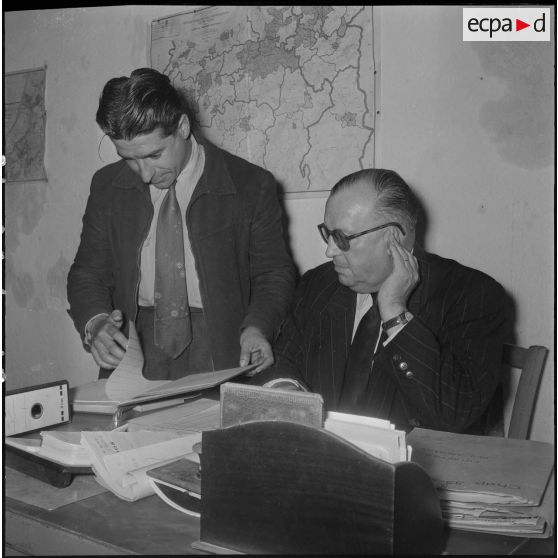 La section administrative urbaine (SAU) de la cité Mahieddine. [Description en cours]