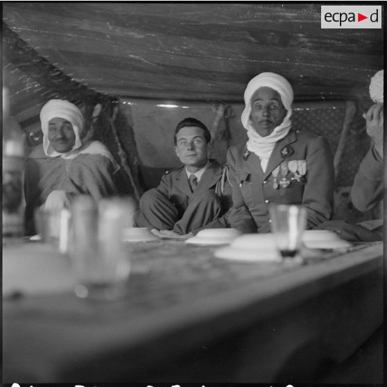 Le 81e BI (81e bataillon d'infanterie) à Cheria. [Description en cours]