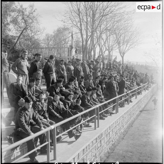 Match de basket-ball. [Description en cours]