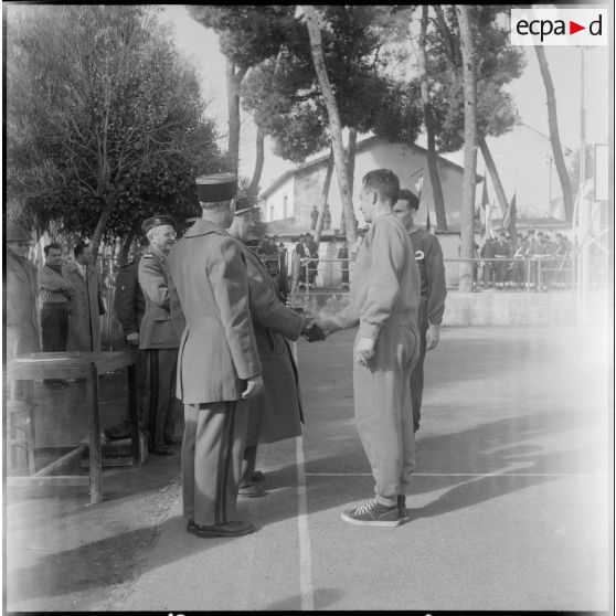 Match de basket-ball. [Description en cours]