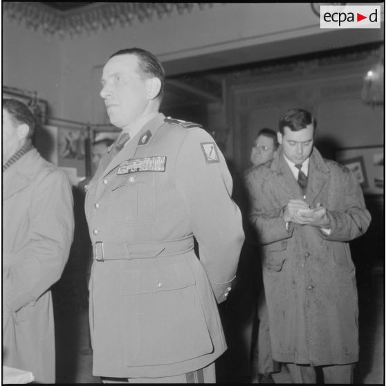 Réception dans les locaux du journal Le Bled. [Description en cours]