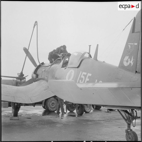 La 15e flottille de l'Aéronavale sur la base aérienne opérationnelle de Télergma (BAO) 211. [Description en cours]