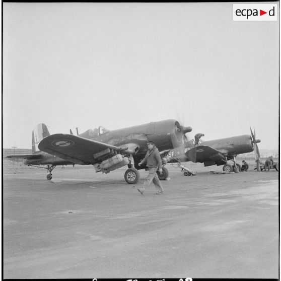 La 15e flottille de l'Aéronavale sur la base aérienne opérationnelle de Télergma (BAO) 211. [Description en cours]