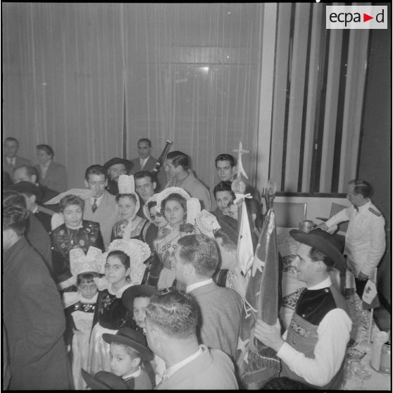 Arrivée des joueurs du stade Rennais à Alger. [Description en cours]