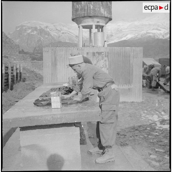 Le 2/3e REI à Tissemiran. [Description en cours]