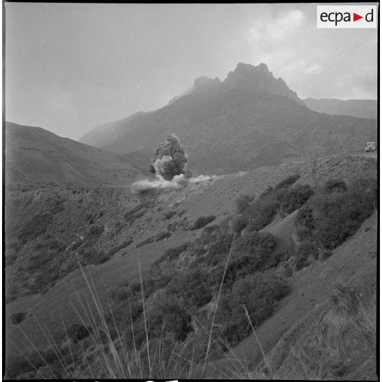 Le 2/3e REI à Tissemiran. [Description en cours]