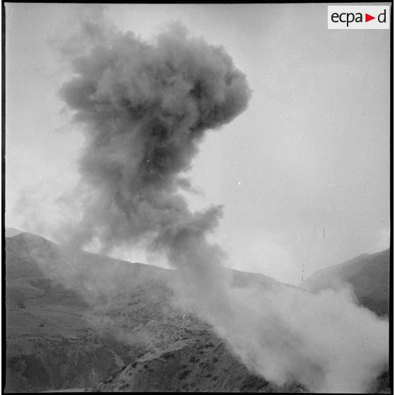 Le 2/3e REI à Tissemiran. [Description en cours]