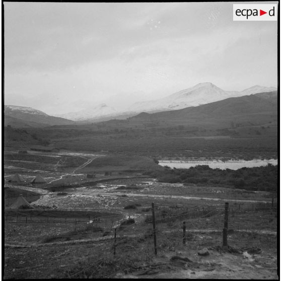 Le 2/3e REI à Tissemiran. [Description en cours]