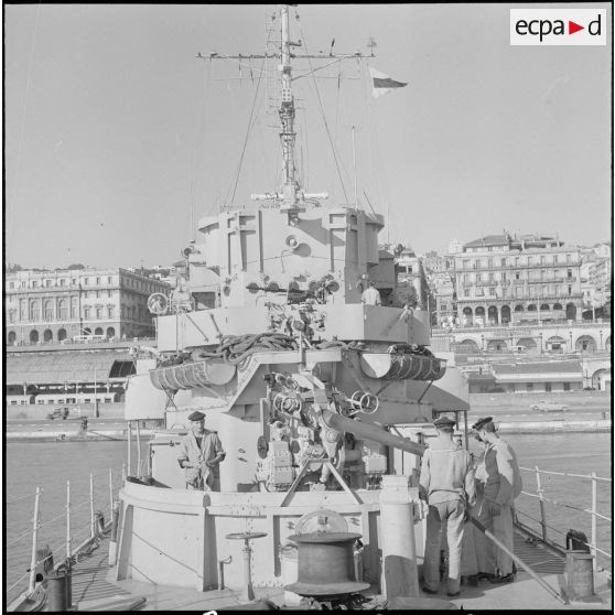 Le Berbère et son équipage. [Description en cours]