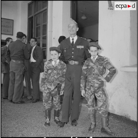 Les unités territoriales à El-Biar. [Description en cours]