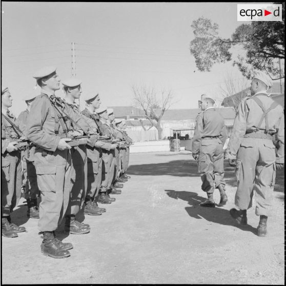 Inspection au 2e RD et opération dans le djebel de Ben-Norah.