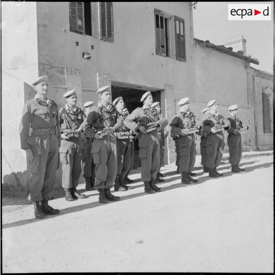 Inspection au 2e RD et opération dans le djebel de Ben-Norah.