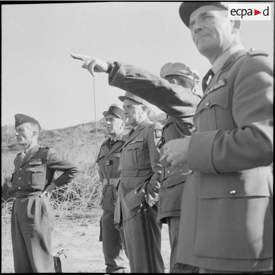 Inspection au 2e RD et opération dans le djebel de Ben-Norah.