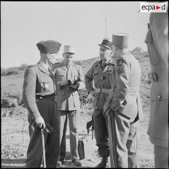 Inspection au 2e RD et opération dans le djebel de Ben-Norah.