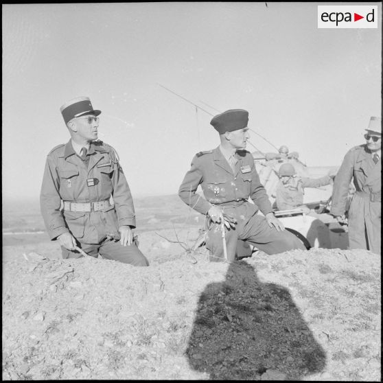 Inspection au 2e RD et opération dans le djebel de Ben-Norah.