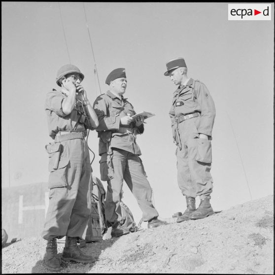 Inspection au 2e RD et opération dans le djebel de Ben-Norah.