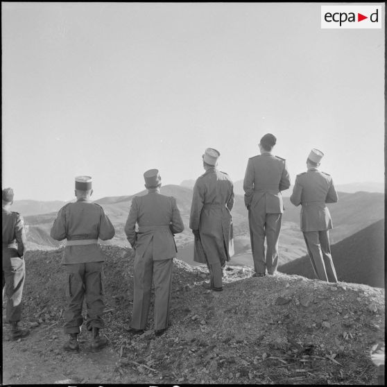 Inspection au 2e RD et opération dans le djebel de Ben-Norah.