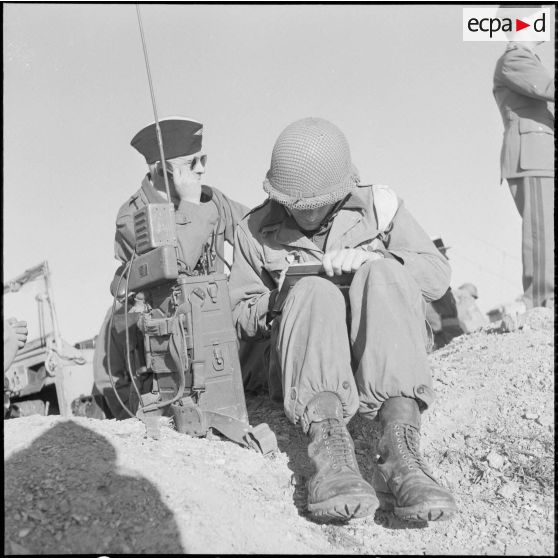 Inspection au 2e RD et opération dans le djebel de Ben-Norah.