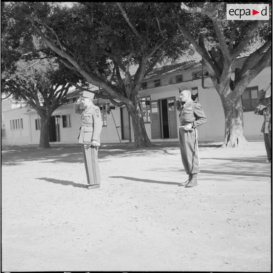 Inspection au 2e RD et opération dans le djebel de Ben-Norah.