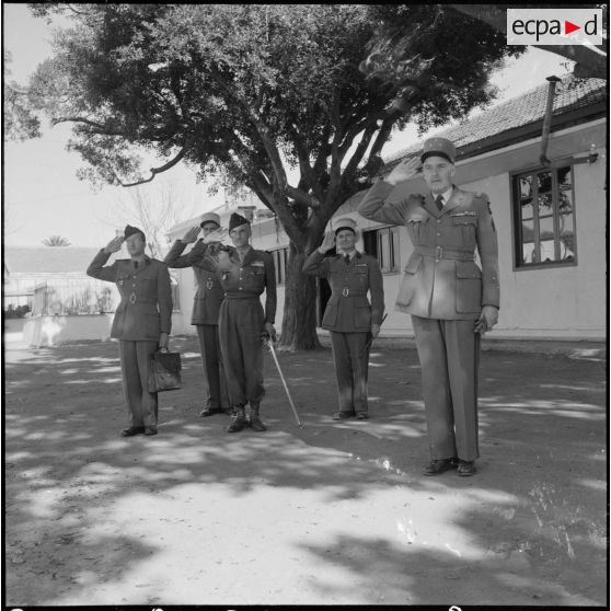 Inspection au 2e RD et opération dans le djebel de Ben-Norah.