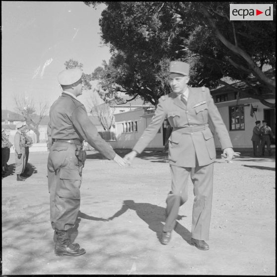 Inspection au 2e RD et opération dans le djebel de Ben-Norah.