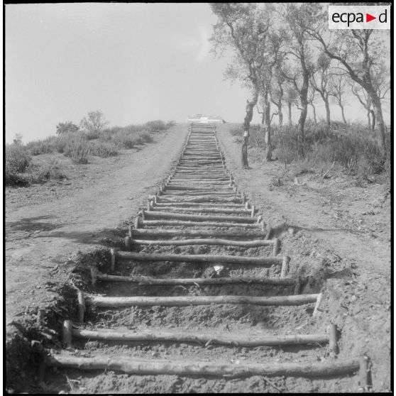 Le 22e RI et sa harka. [Description en cours]