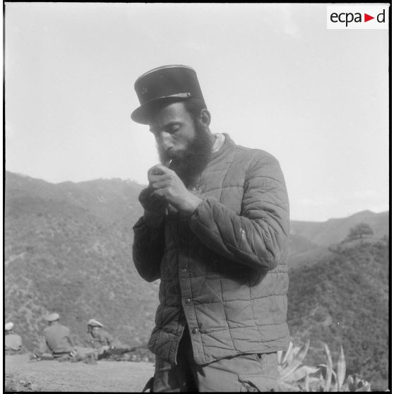 Le 22e RI et sa harka. [Description en cours]