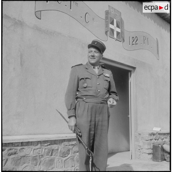 Le 22e RI et sa harka. [Description en cours]