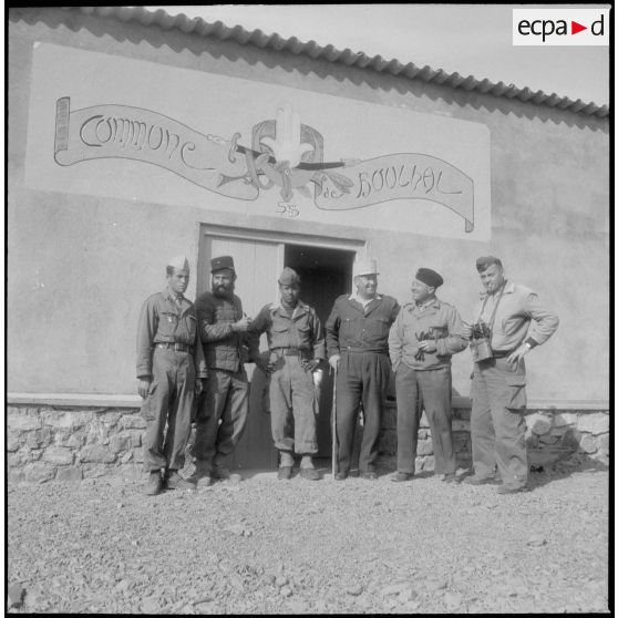 Le 22e RI et sa harka. [Description en cours]