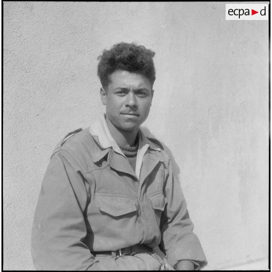 Le 22e RI et sa harka. [Description en cours]