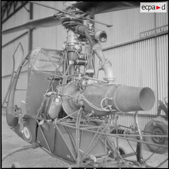 Atelier de réparation de l’ALAT [Description en cours].