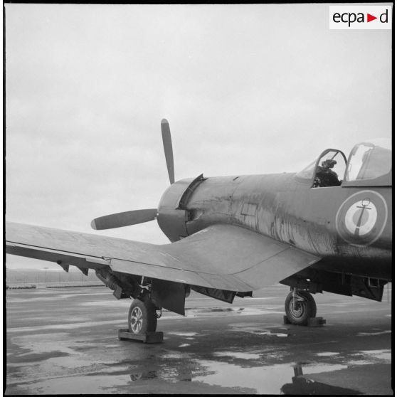 Base aéronavale de la 12e flottille (12F). [Description en cours]