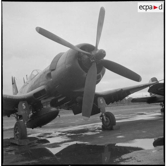 Base aéronavale de la 12e flottille (12F). [Description en cours]