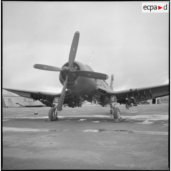 Base aéronavale de la 12e flottille (12F). [Description en cours]