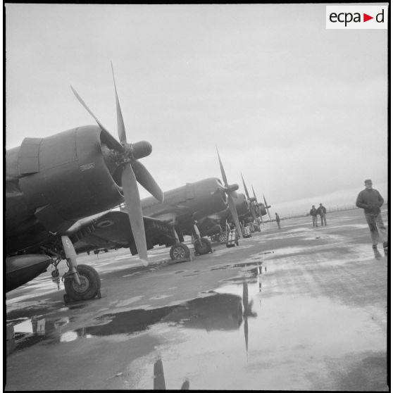 Base aéronavale de la 12e flottille (12F). [Description en cours]