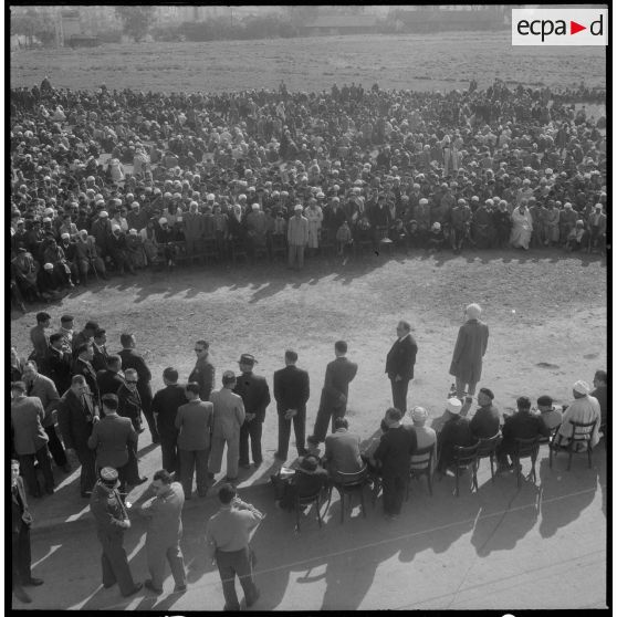 Réunion d'Action Psychologique à Maison-Carrée. [Description en cours]