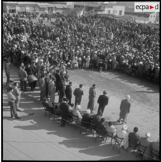 Réunion d'Action Psychologique à Maison-Carrée. [Description en cours]