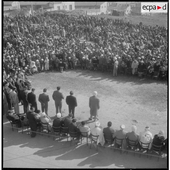 Réunion d'Action Psychologique à Maison-Carrée. [Description en cours]
