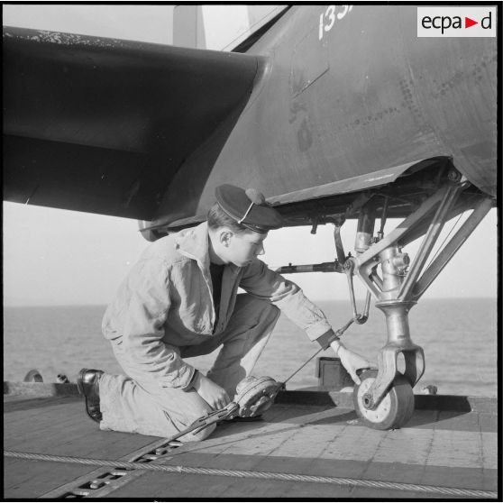 Le Porte-avions "Bois Belleau". [Description en cours]