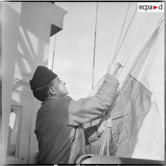 Le Porte-avions "Bois Belleau". [Description en cours]