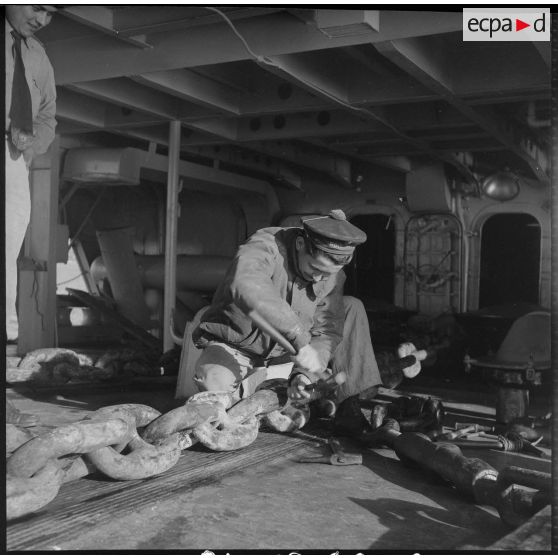 Le Porte-avions "Bois Belleau". [Description en cours]