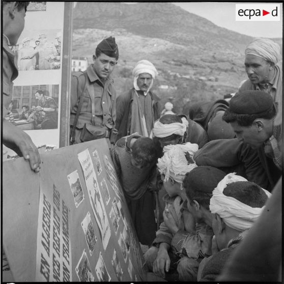 Action psychologique et aide médicale à des populations. [Description en cours]